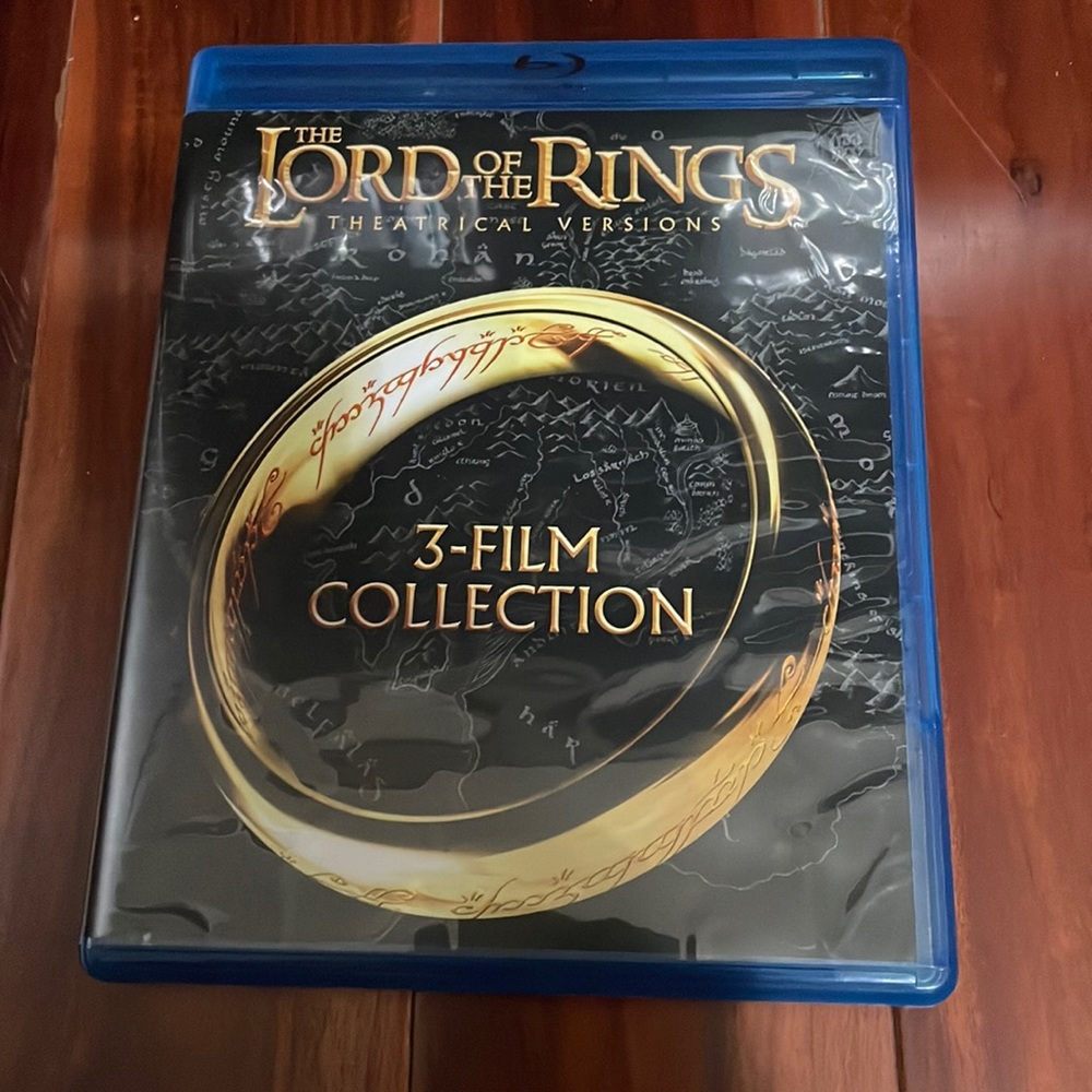 Blue Ray 3 Film Collection The Lord of the Rings
